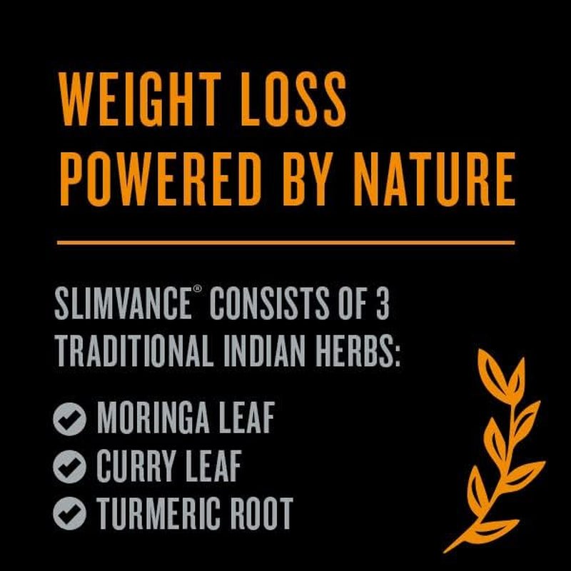 Slimvance Core Slimming Complex Supplements | Supports Reduction in Body Fat and Increased Energy | 60 Capsules - Suppviv