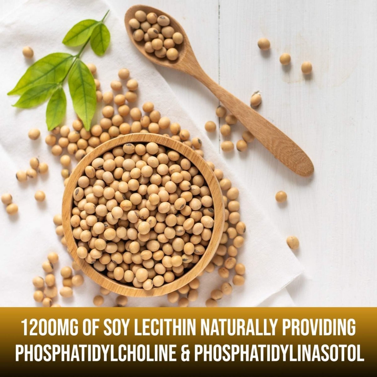 Soy Lecithin Capsules 1200Mg (One a Day, 100 Softgels) Immune Support Supplement by Neonutrix - Suppviv