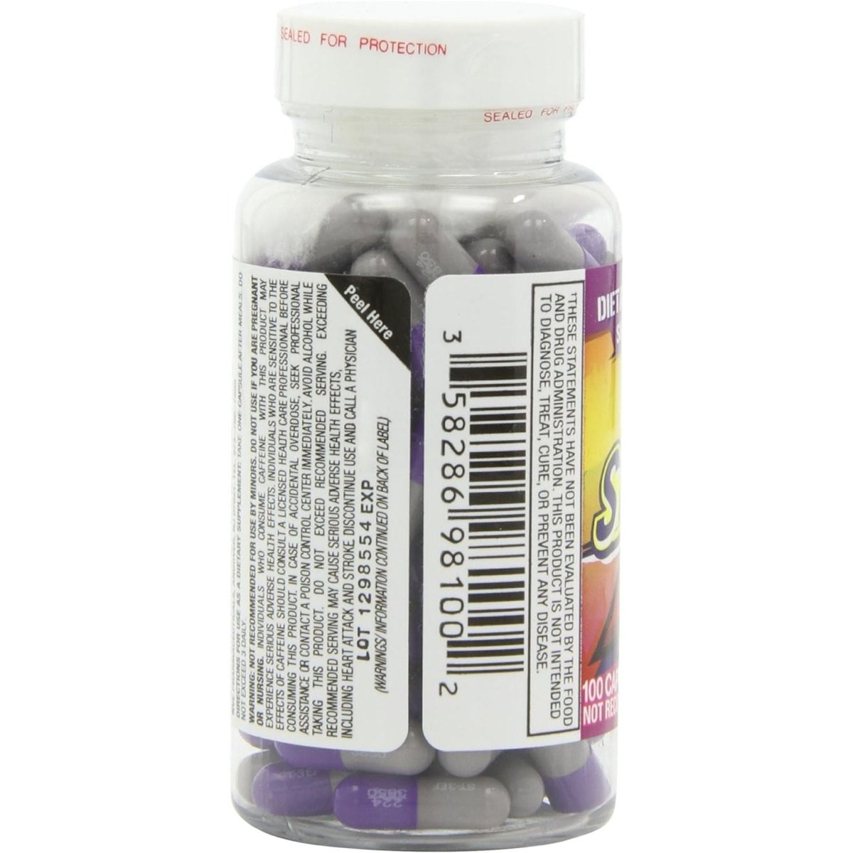 Stacker 3 Metabolizing Fat Burner with Chitosan, Capsules, 100Count Bottle - Suppviv