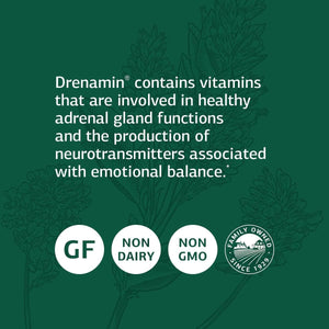 Standard Process Drenamin - Whole Food Antioxidant, Adrenal Support and Immune Support - 90 Tablets - Suppviv