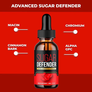 Sugar Defender Drops (Improved Formula) - Sugar Defender 24 Maximum Strength Supplement - Suppviv