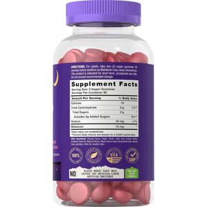 Tahoe Nutritionals Melatonin Gummies 12Mg | 180 Capsules - Suppviv