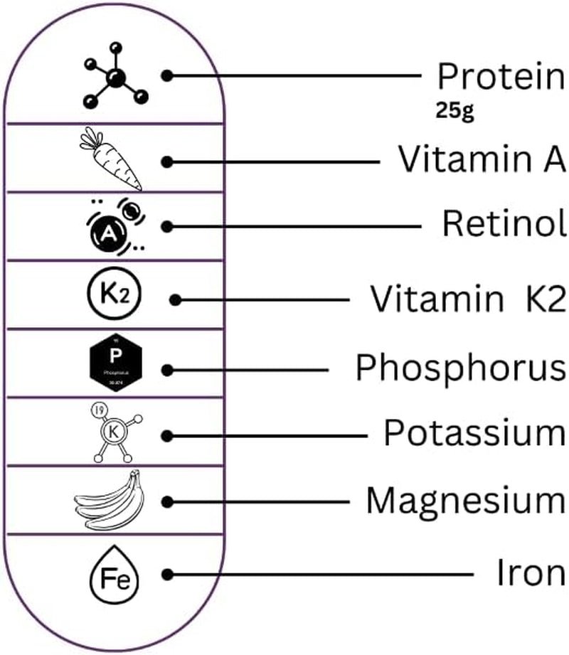 The Wellness Company Bison Liver Supplement Capsules |180 Collagen Capsules| - Suppviv