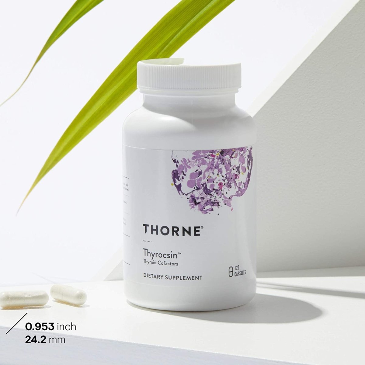 THORNE Thyrocsin - Thyroid Cofactors for Thyroid Function Support - 120 Capsules - Suppviv