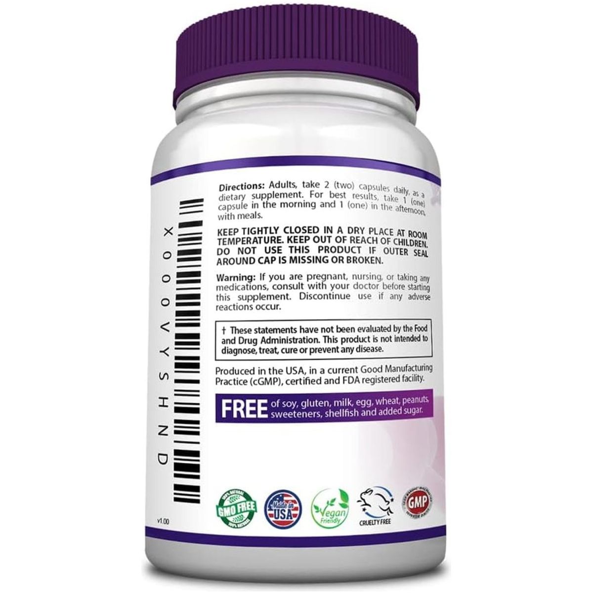 Thyraid - Thyroid Supplement - Iodine, Kelp, Ashwagandha - Vegan - 60 Capsules (1 Month Supply) - Suppviv