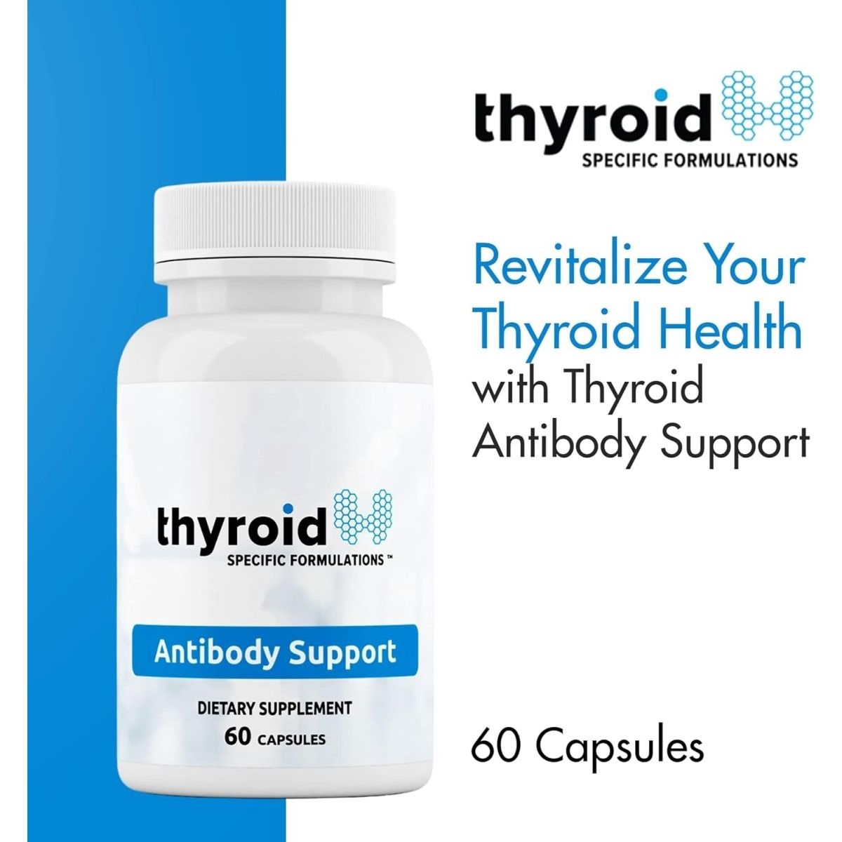 Thyroid Antibody Support Combines Nigella Black Cumin Seed, Selenium 1 PACK - Suppviv