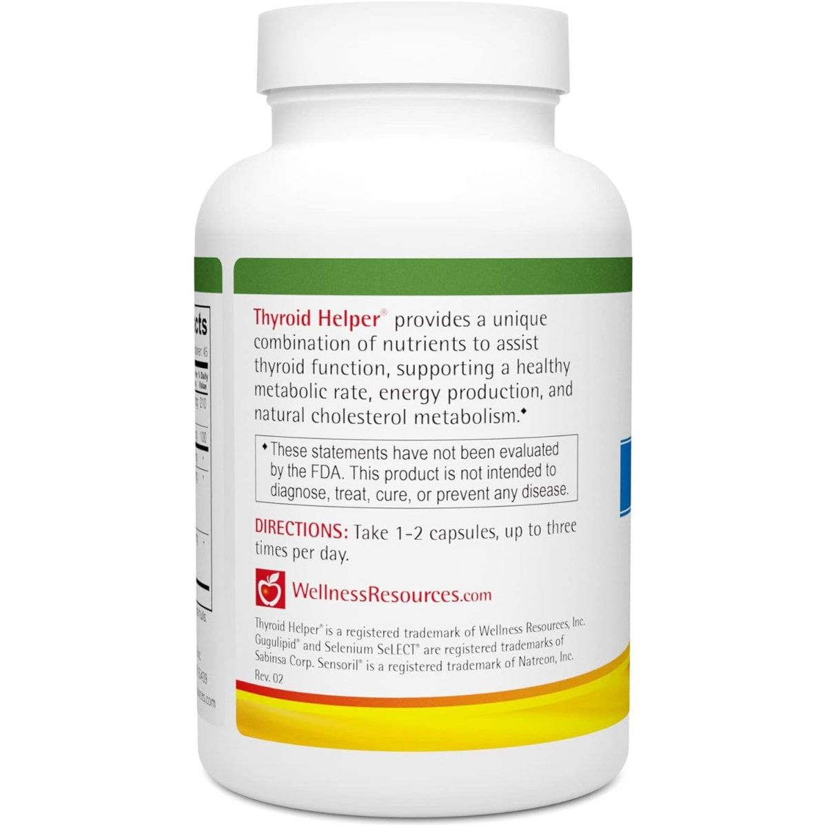 Thyroid Helper - Natural Supplement for Metabolism & Energy (90 Capsules) - Suppviv