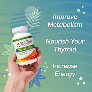 Thyroid Helper - Natural Supplement for Metabolism & Energy (90 Capsules) - Suppviv