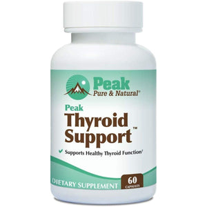 Thyroid Support by Peak Pure & Natural Supplement for Metabolism Booster 60 Capsules - Suppviv