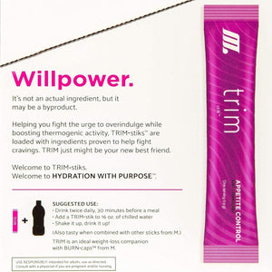 Trim Stick with Gift, 30 Ct. - Delicious Kiwi Strawberry Beverage 60 Servings - Suppviv