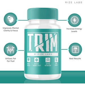 Trim Supplement for Advanced Weight Loss (60 Capsules) - Suppviv