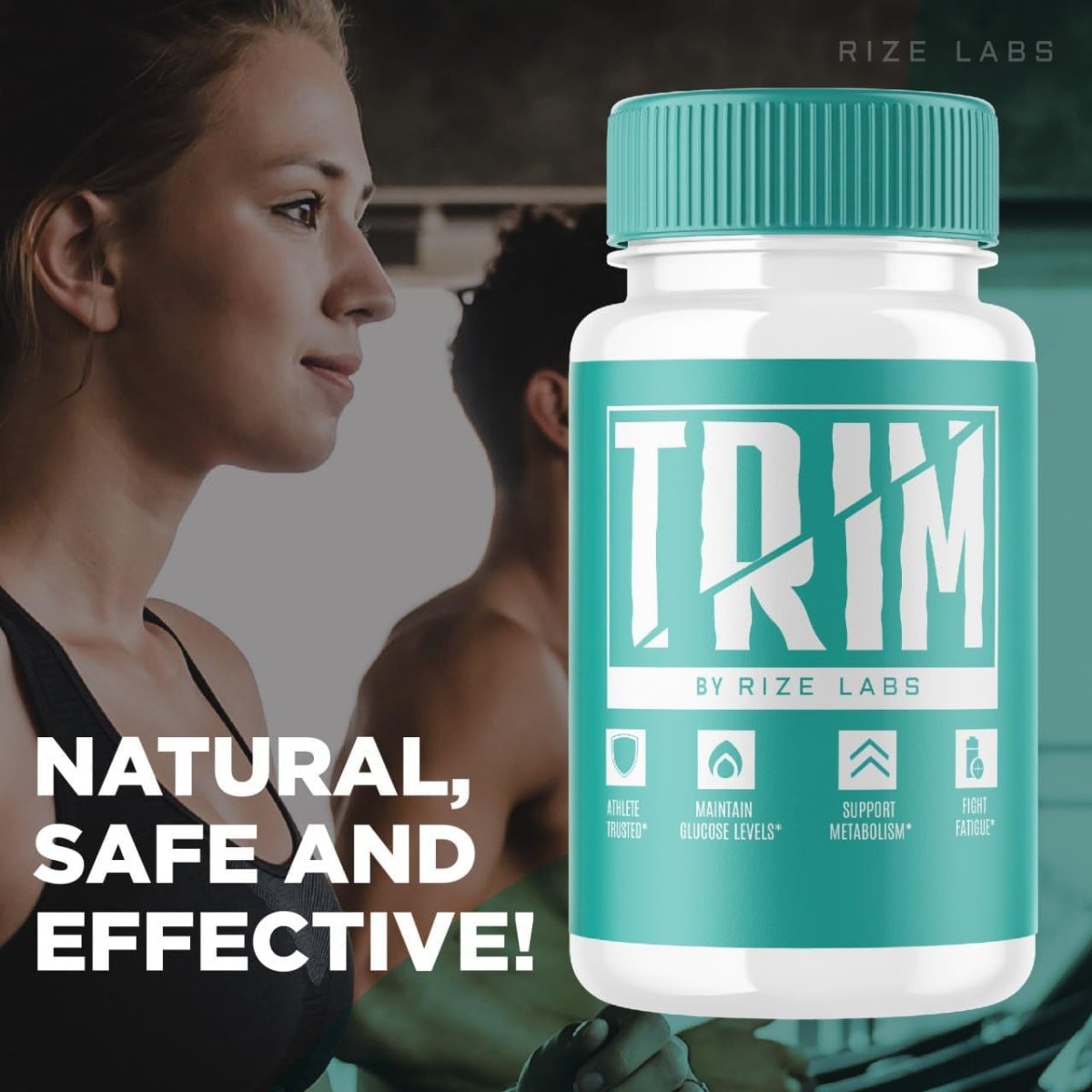 Trim Supplement for Advanced Weight Loss (60 Capsules) - Suppviv