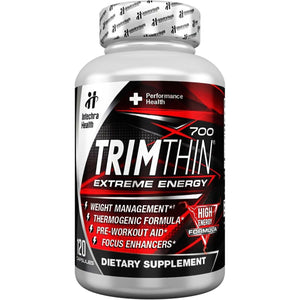 Trimthin® X700 Thermogenic Diet Pills with Maximum Energy 120 Capsules - Suppviv