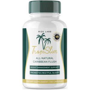 Tropislim All Natural Caribbean Flush - Weight Loss Supplement,Slimming Capsules 60ct - Suppviv