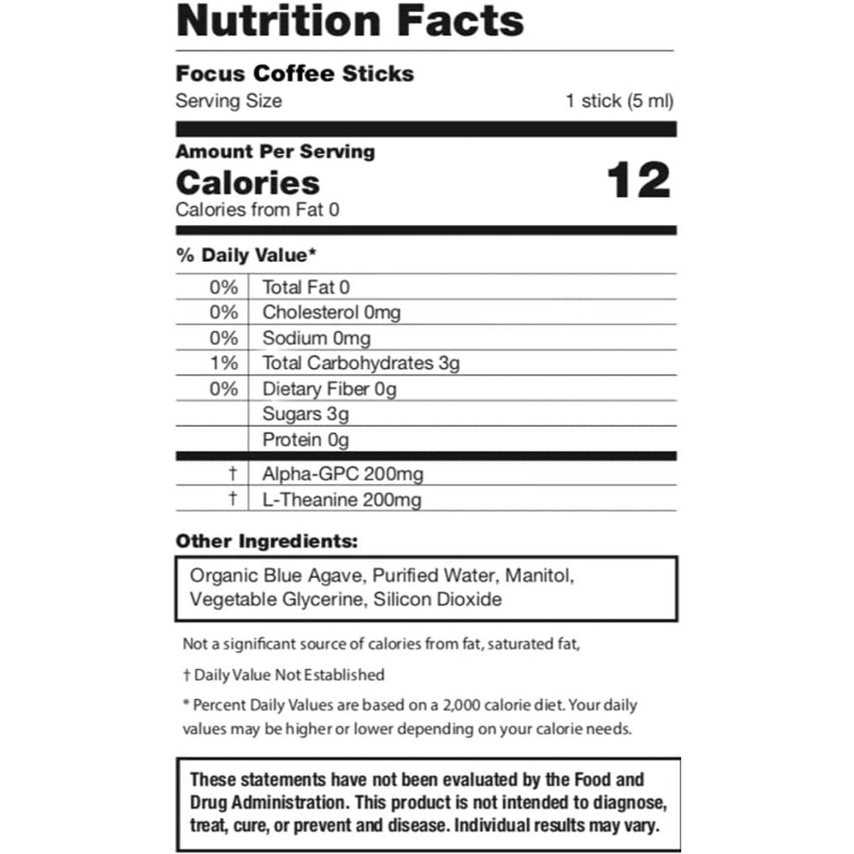 Trubrain Nootropic Coffee Enhancer - Focus, Energy, Clarity. Fast Absorbing Nootropics - Suppviv