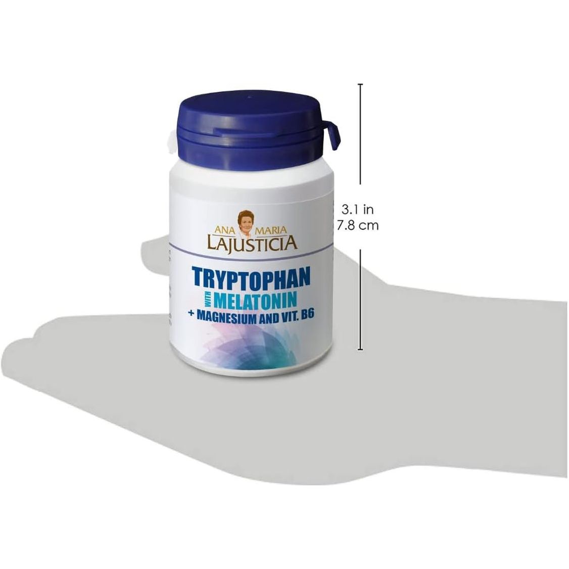 TRYPTOPHAN - MELATONIN & Magnesium, Vitamin B6 60 Tablets - Suppviv