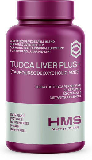 TUDCA Liver Plus+, Supports Liver Cleanse Detox & Repair (60 Capsules) - Suppviv