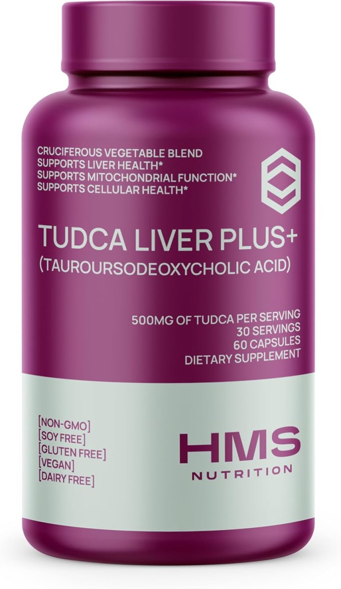 TUDCA Liver Plus+, Supports Liver Cleanse Detox & Repair (60 Capsules) - Suppviv