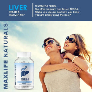 Tudca Liver Support Supplement 500Mg 60 SERVINGS - Suppviv