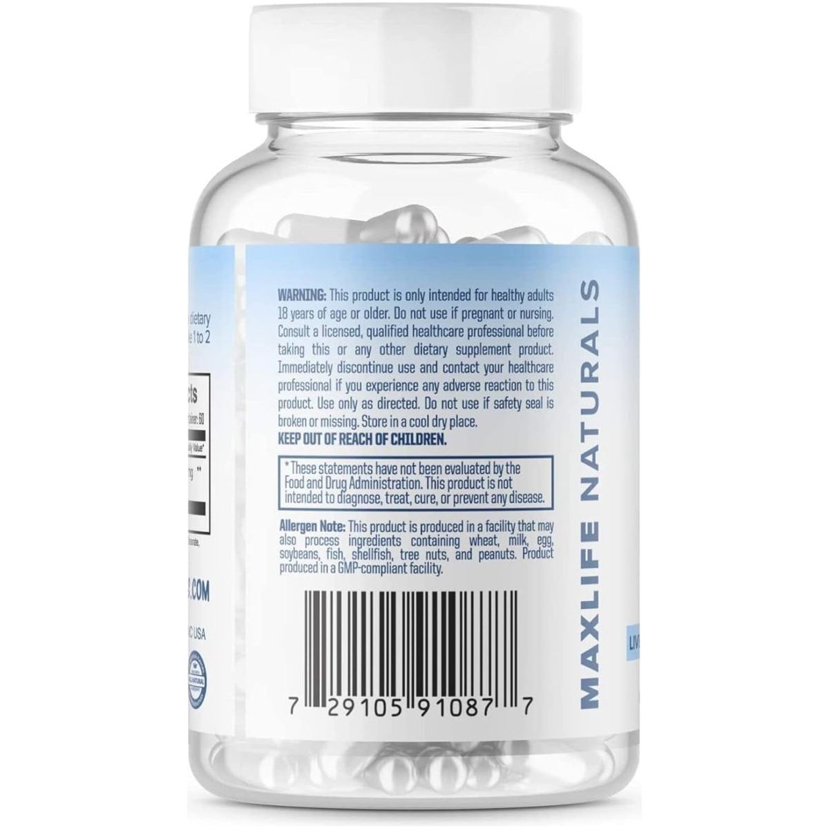 Tudca Liver Support Supplement 500Mg 60 SERVINGS - Suppviv