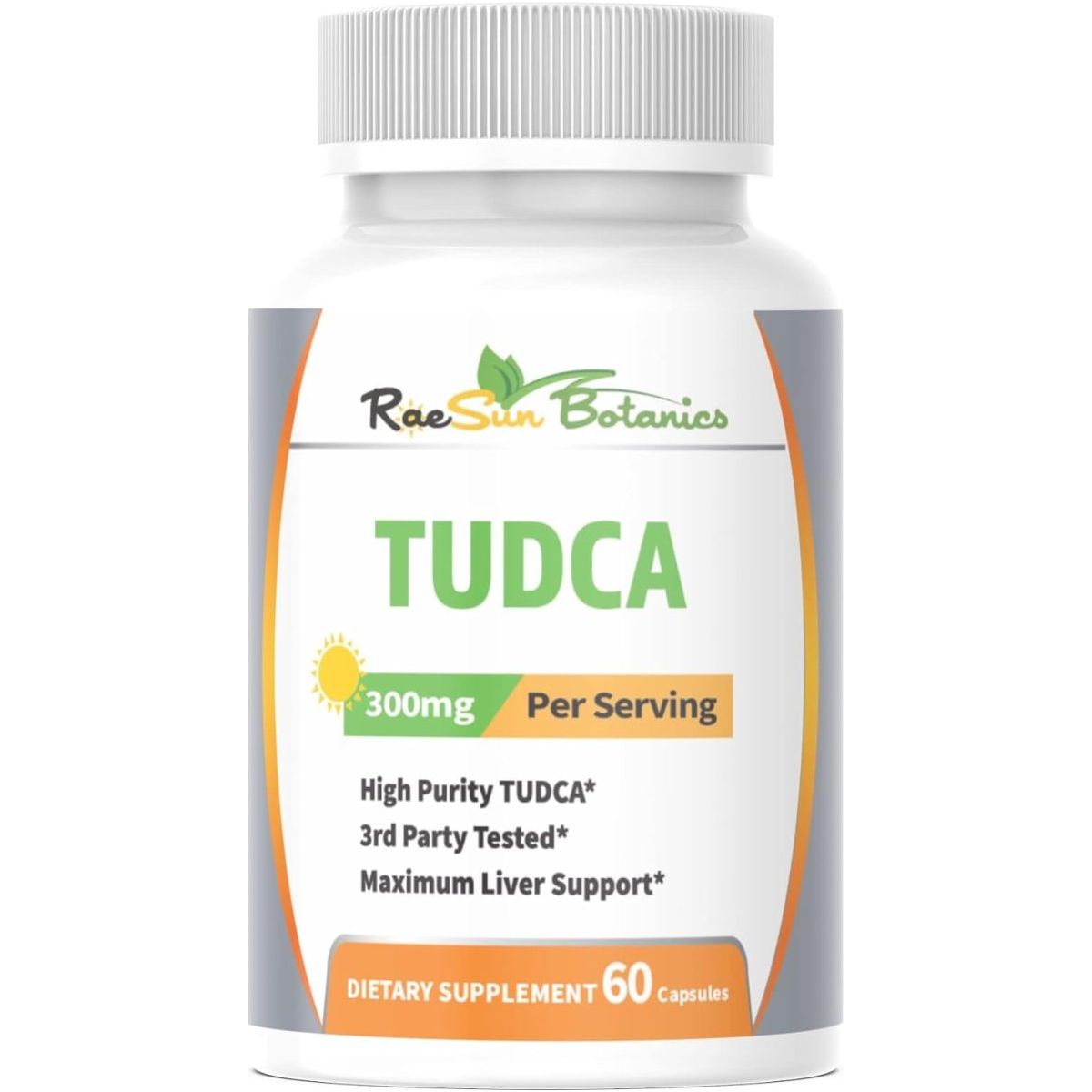 TUDCA (Tauroursodeoxycholic Acid) Liver Support 60 Ct 300Mg - Suppviv