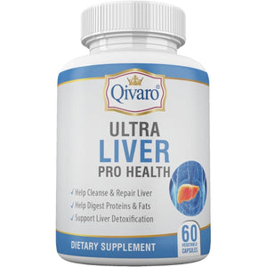 Ultra Liver Pro Health - Liver Health Support Supplement 60 Vegetable Capsules - Suppviv