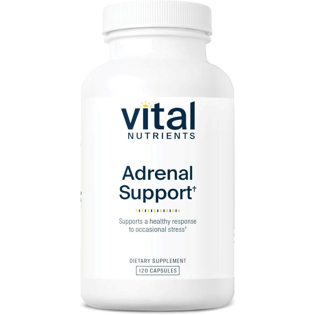 Vital Nutrients Adrenal Support | Adrenal Support Supplements | 120 Capsules - Suppviv