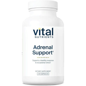 Vital Nutrients Adrenal Support | Adrenal Support Supplements | 120 Capsules - Suppviv