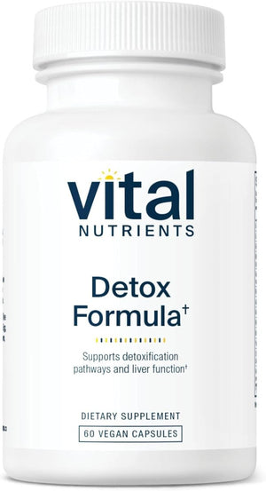 Vital Nutrients Detox Formula | Vegan Liver Detox | 60 Capsules - Suppviv