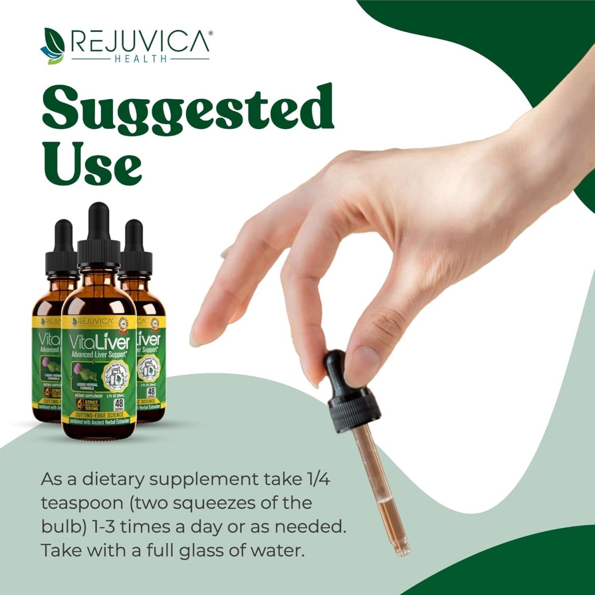 Vitaliver Liver Health Support Liver Cleanse & Detox Milk Thistle Artichoke 1 PACK - Suppviv