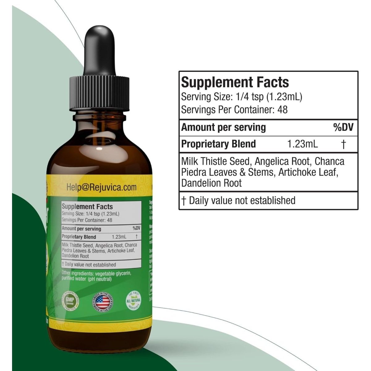 Vitaliver Liver Health Support Liver Cleanse & Detox Milk Thistle Artichoke 1 PACK - Suppviv