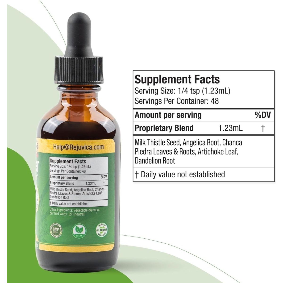 Vitaliver Liver Health Support Liver Cleanse & Detox Milk Thistle Artichoke 1 PACK - Suppviv