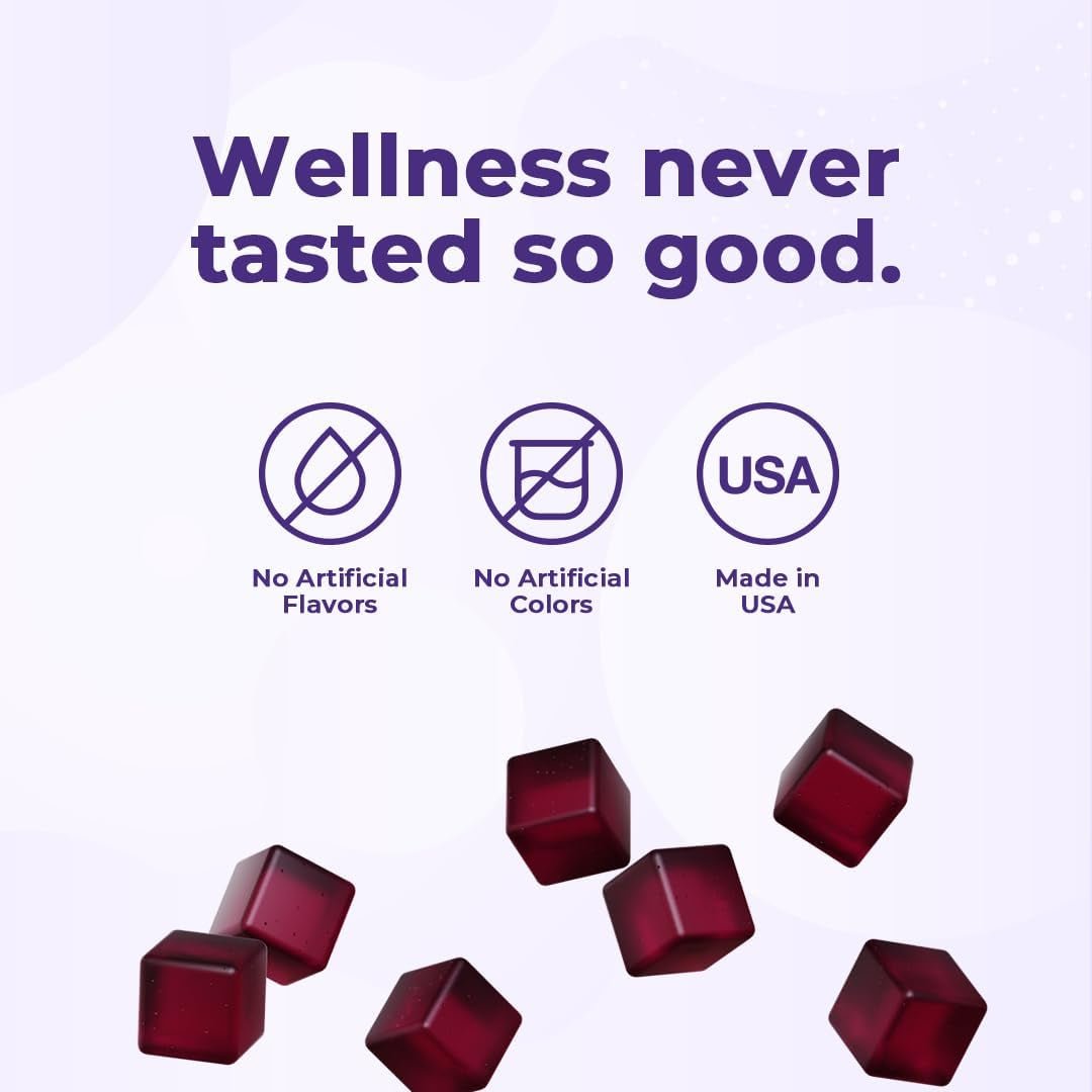 Vitamedica Snooze Sleep Gummies - Melatonin - Free, Zero Grogginess 30 Count - Suppviv