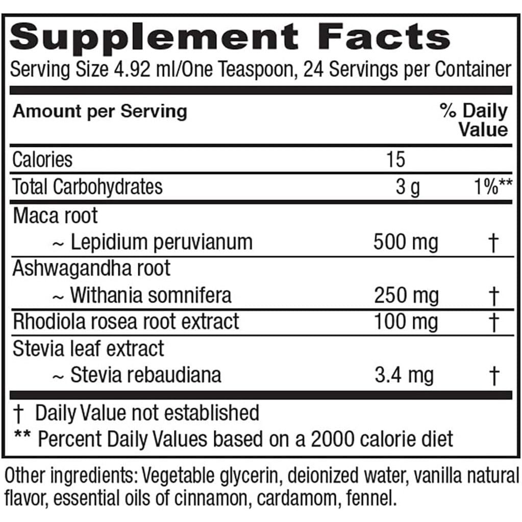 Vitanica - Adrenal Tonic, Vegetarian, 4 Ounce - Suppviv