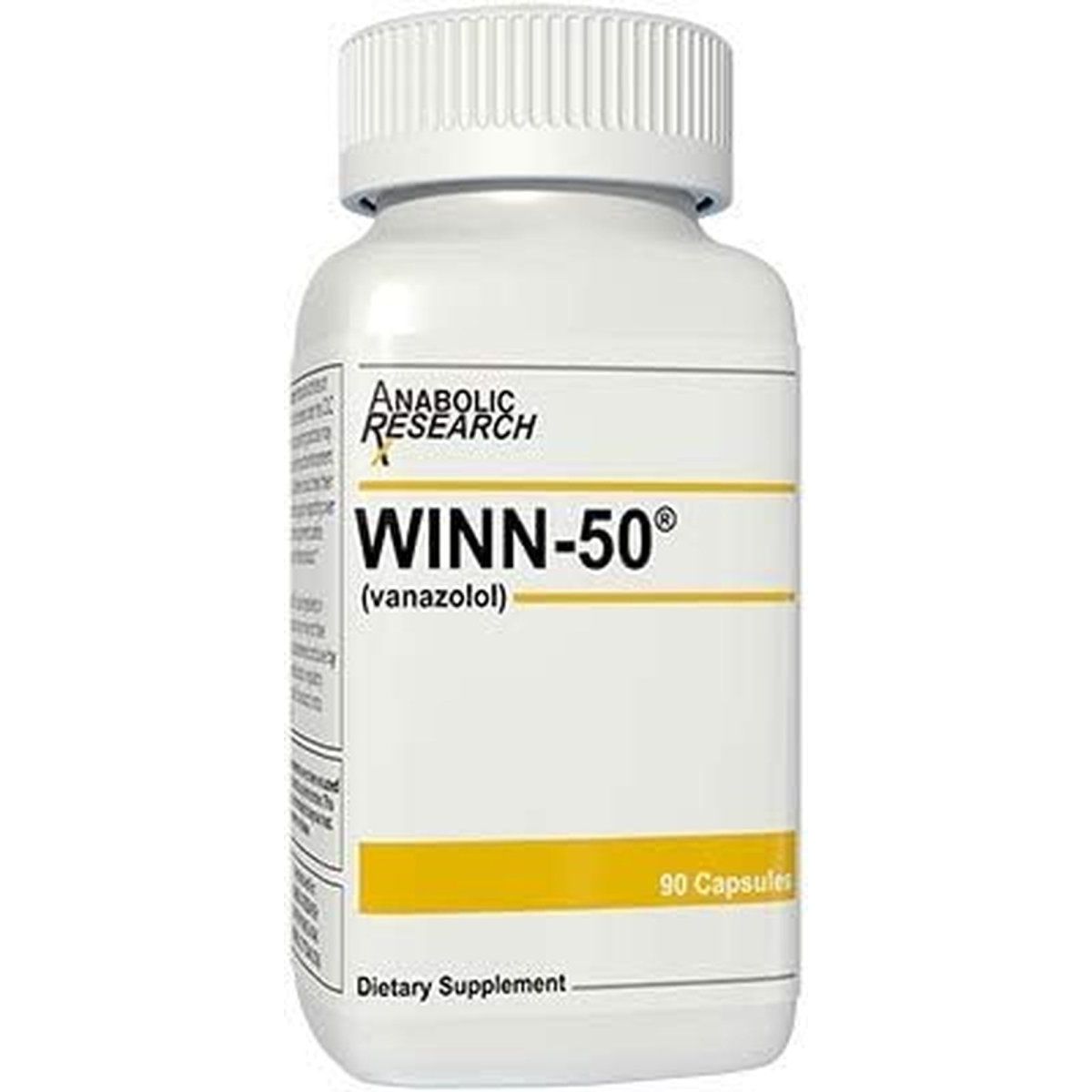 Winn - 50 - Lean Muscle, Strength, Definition and Improved Athleticism - 90 Capsules - Suppviv