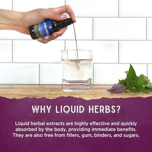 Wishgarden Herbs Sleepy Nights & Fresh Mornings - All - Natural Herbal Sleep Aid Tincture 4Oz - Suppviv