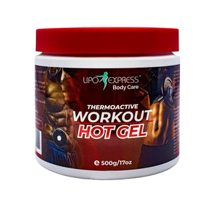 Workout Enhancing Fat Burning Hot Gel by Lipoexpress 17 Oz - Suppviv