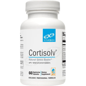 XYMOGEN Cortisolv Cortisol Supplement - Ashwagandha Supplement with L Theanine (60 Capsules) - Suppviv