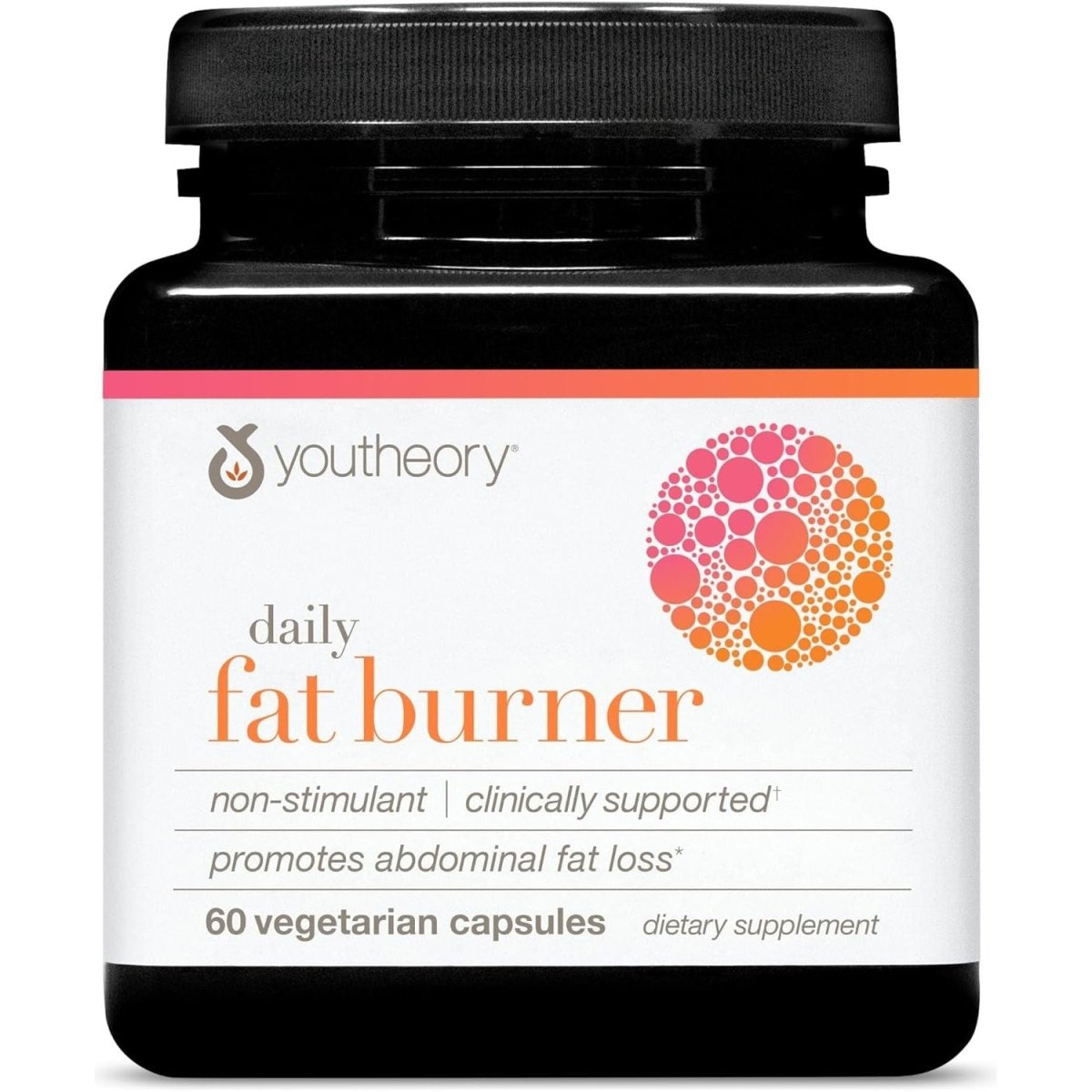 Youtheory Daily Fat Burner - Supports Body Composition & Metabolism 60 Capsules - Suppviv