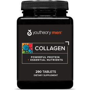 Youtheory Men'S Collagen - 5,000 Mg Collagen - Daily Collagen Supplements for Men - 290 Tablets - Suppviv