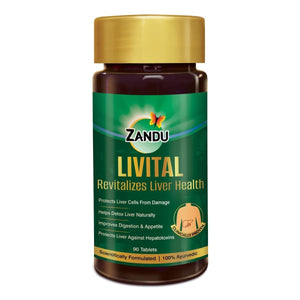 Zandu Livital Tablets | Liver Protects Improves Digestion and Appetite 1 PACK - Suppviv