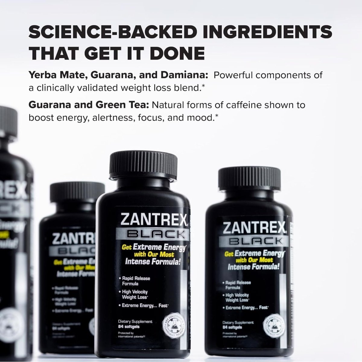 Zantrex Black - Weight Loss Supplement Pills 84 Count - Suppviv