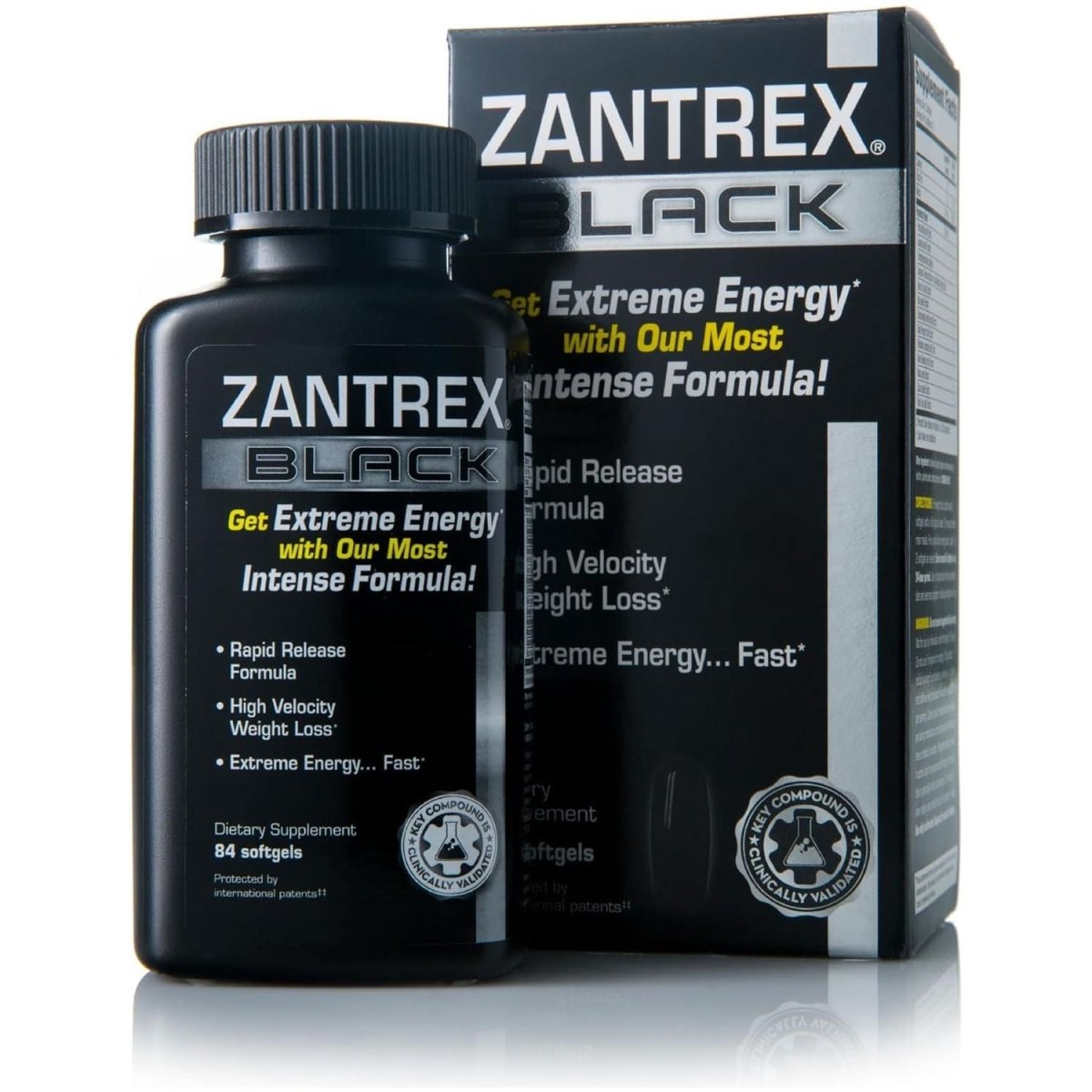 Zantrex Black - Weight Loss Supplement Pills 84 Count - Suppviv