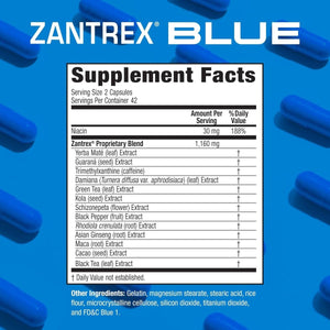 Zantrex Blue - Weight Loss Supplement Pills - 84 Count - Suppviv