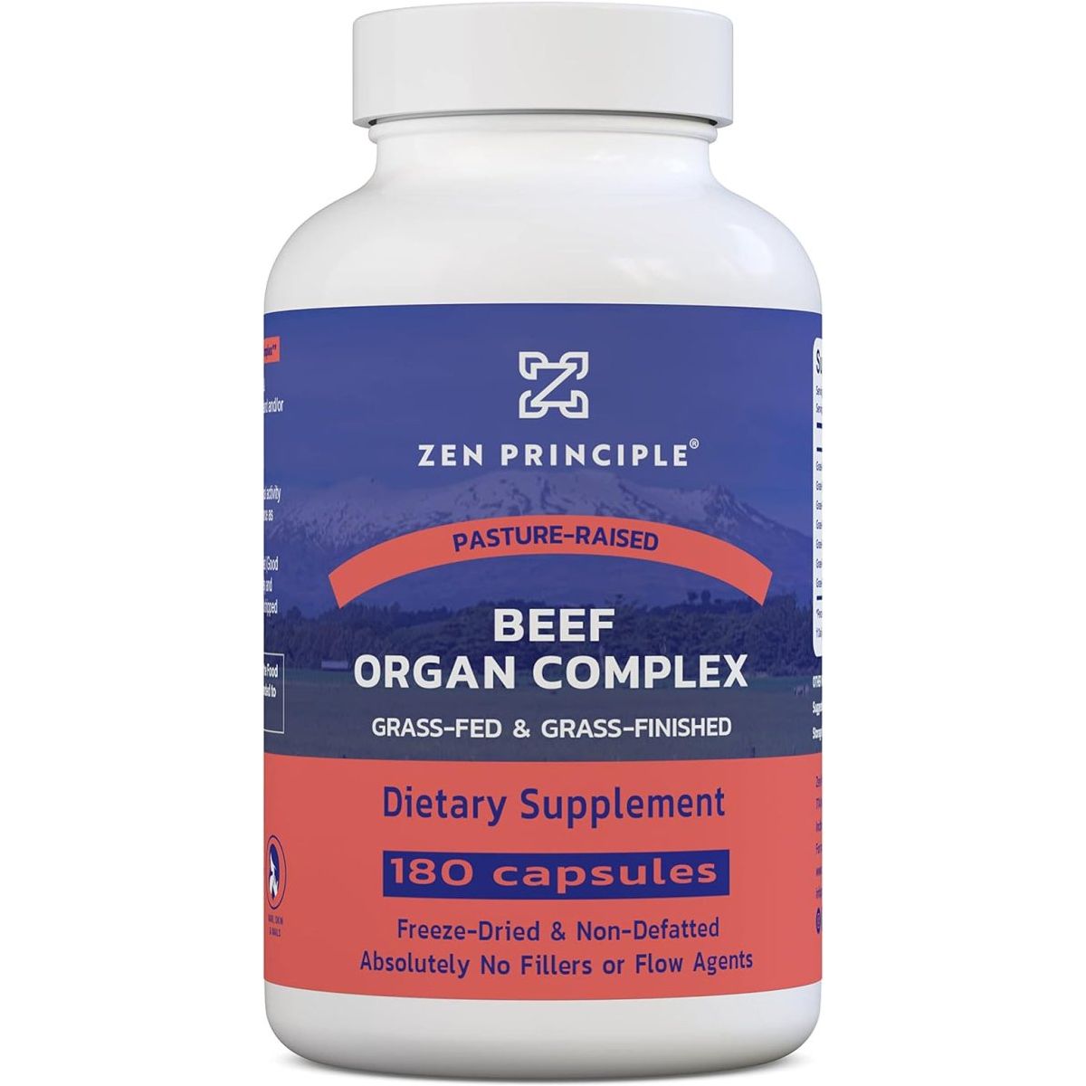 Zen Principle Grass Fed Beef Organs - Beef Organ Supplements - Suppviv